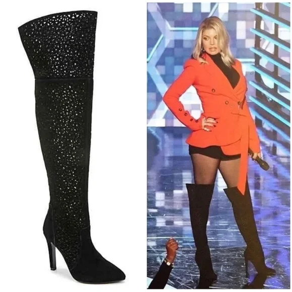 Knock Their Socks Off Sexy OTK Fergie Boots