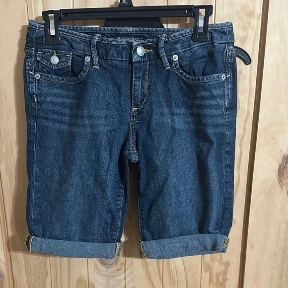 Banana Republic Denim Cuffed Shorts