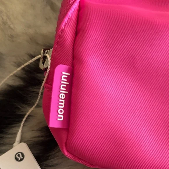 lululemon athletica Vibrant Pink Cosmetic Bag