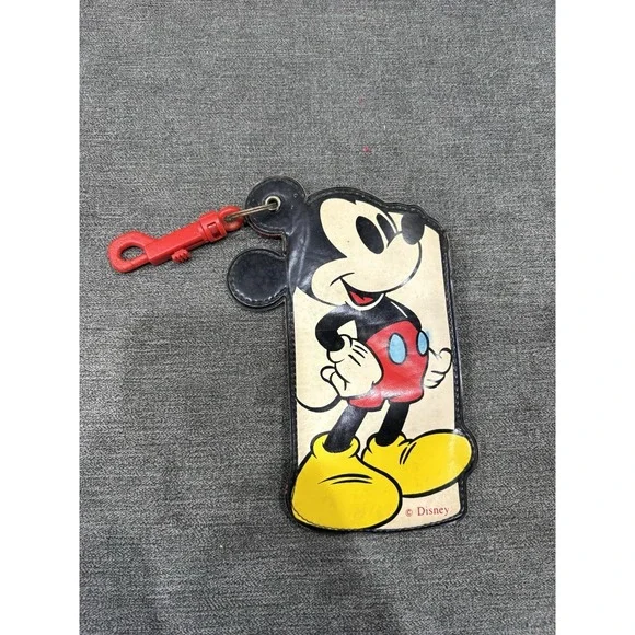 Vintage Disney Mickey‎ Mouse Glasses Case by Marchon with Belt Hook