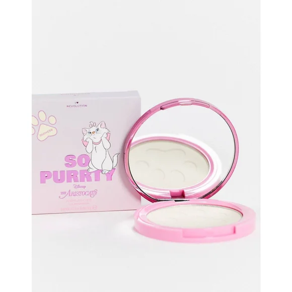 Disney Revolution The Aristocats Marie Shimmer Highlighter Compact