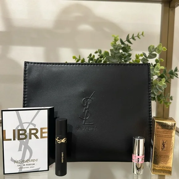 YSL BEAUTY pouch and Bundle