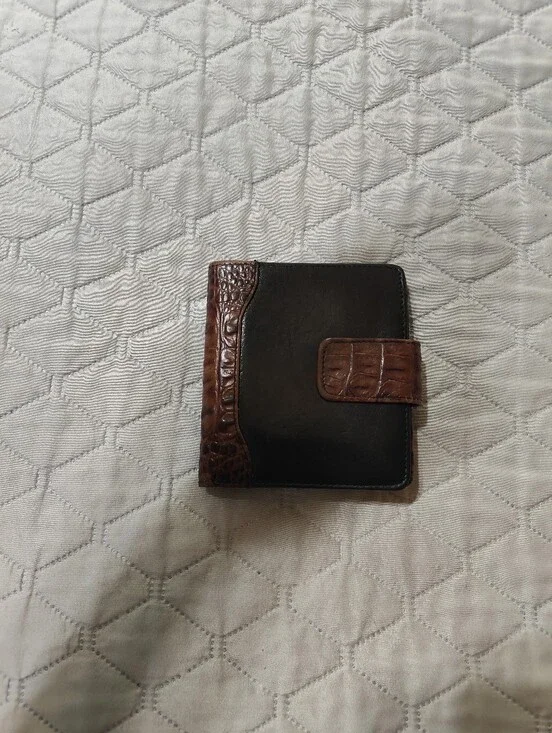 Brahmin Vintage Bifold Leather Wallet