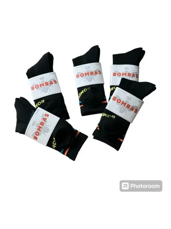 Bombas socks multicolor sz medium calf unisex mens women Honeycomb arch support