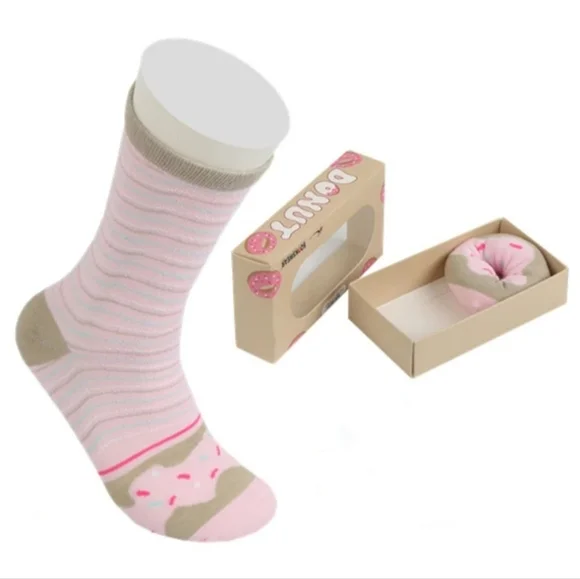 New Fun Doughnut Socks