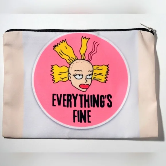 New Cynthia Makeup Bag / 'Everything's Fine'