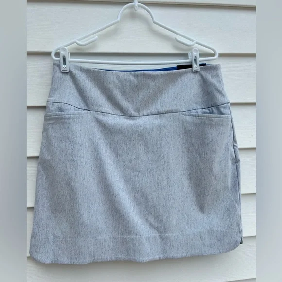 Blue Mini Pencil Skirt for Athletic Style