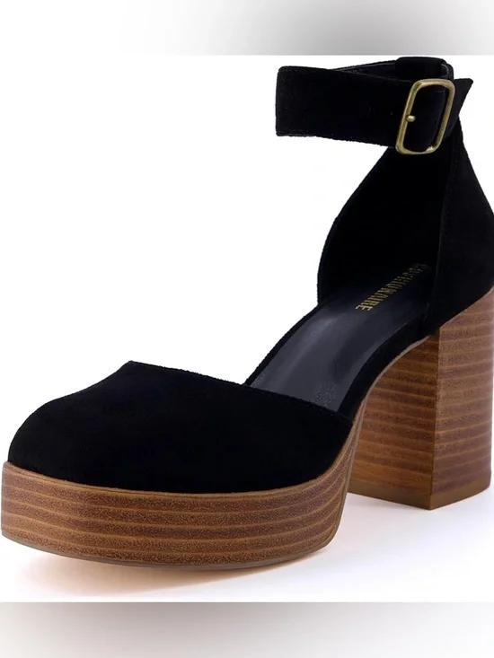 🌖CUSHIONAIRE🌔SUEDE PLATFORM🌔