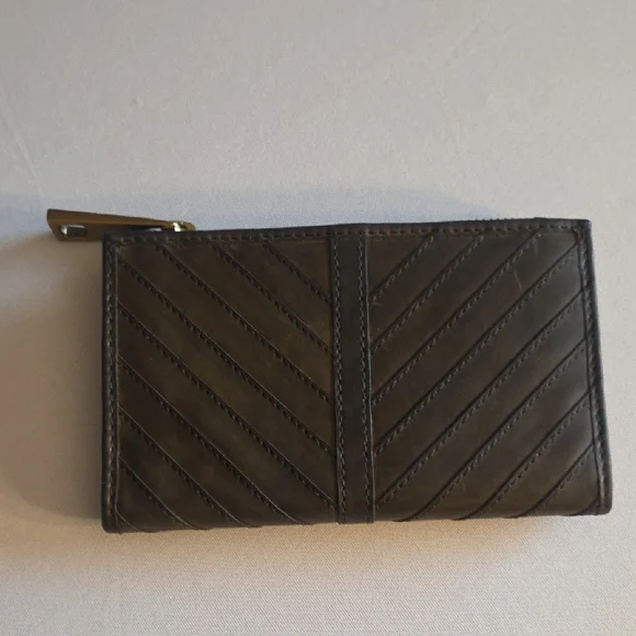 Margot Black Quilted Wallet