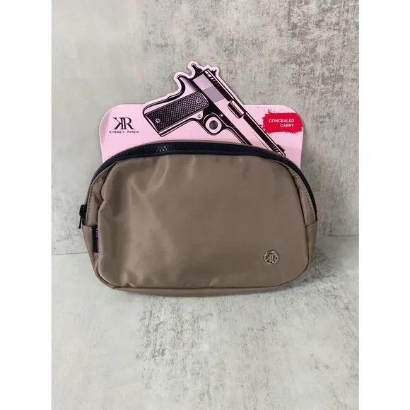 CONCEALED CARRY bag by Kinsey Rhea taupe