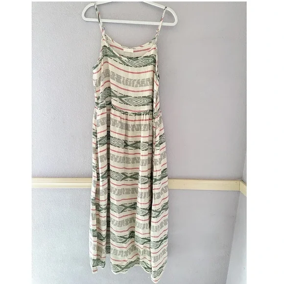CP‎ Shades Aztec Woven Linen Lagenlook Dress Size Small