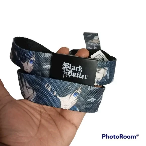 Buckle Down Black Butler Belt