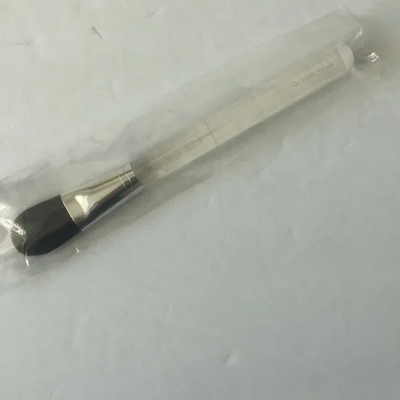 Clinique Make up foundation / mask brush clear plastic handle new 6
