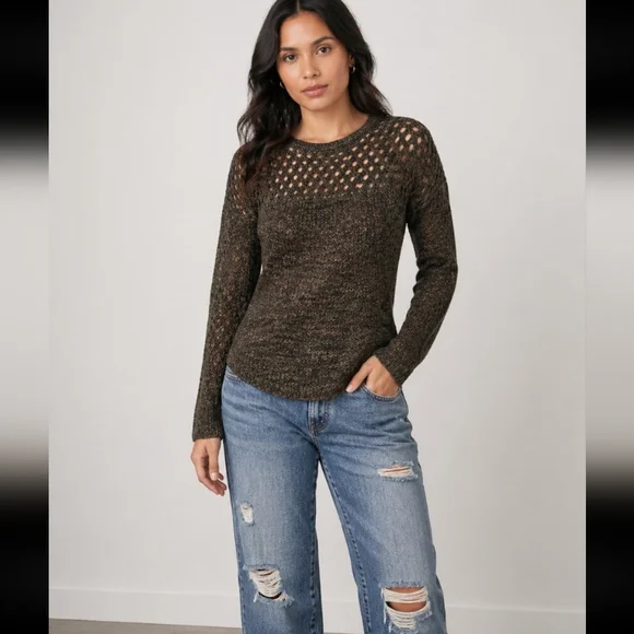 COINCIDENCE & CHANCE UO Cable Knit Open Weave XS