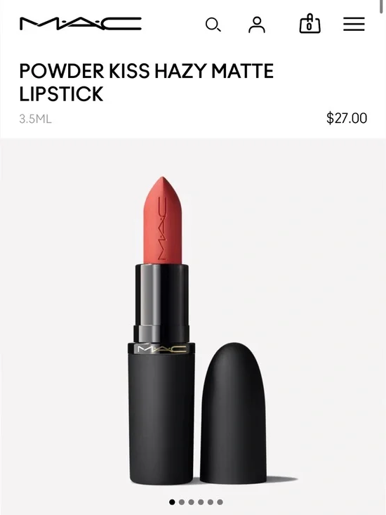 MAC Cosmetics Powder Kiss Hazy Matte Lipstick — 930 Breakthrough