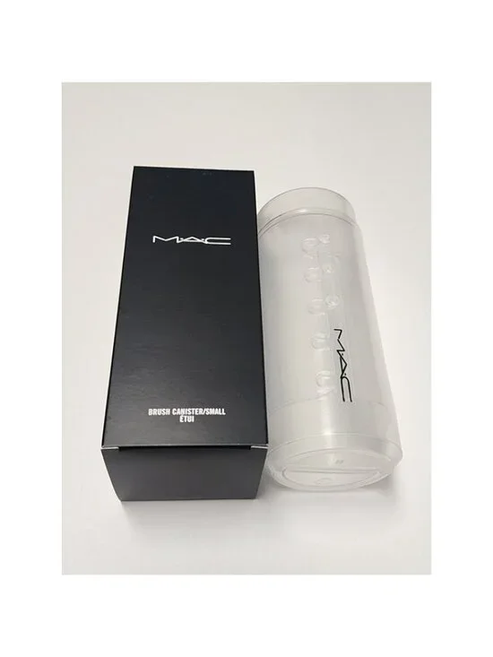 MAC Brush Canister Small Adjustable Makeup Brush Holder Case EMPTY