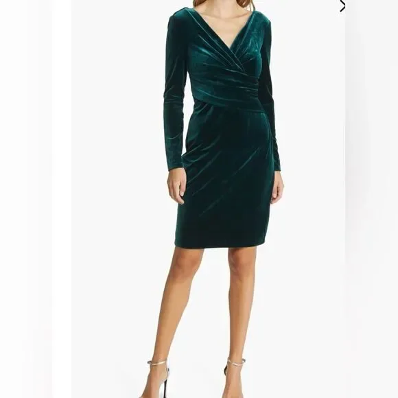 Eliza J velvet dress size 10 NWT