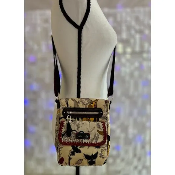 Vintage Sakroots Peace Bird Nurture crossbody