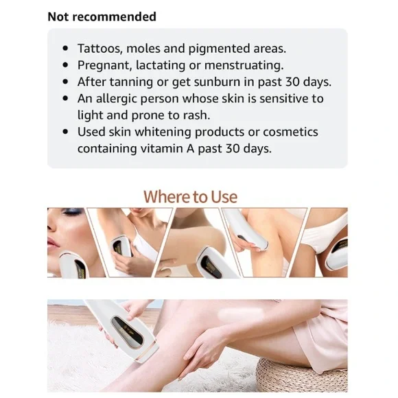 SMART Nutrin PROFESSIONAL PERMANENT HAIR REMOVAL DEVICE