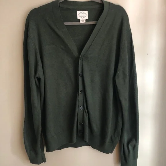 St. John's Bay Green Cardigan