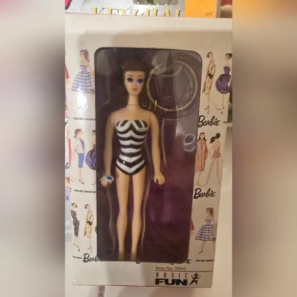 Vintage Barbie Keychain Box