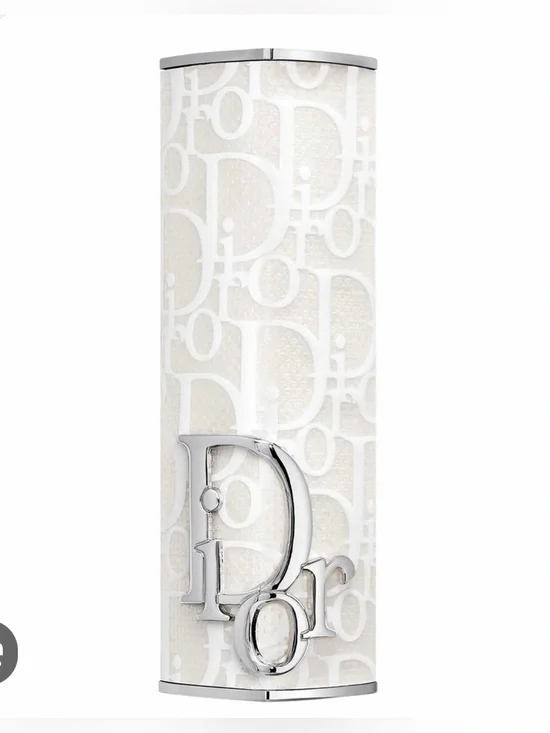 Dior Addict Fashion Lipstick Case White Canvas Brand New