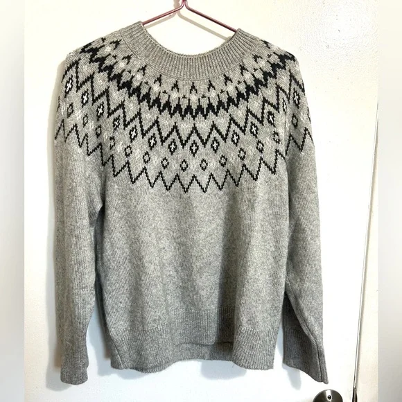 NWT Women’s Ann Taylor Fair Isle Sweater, large