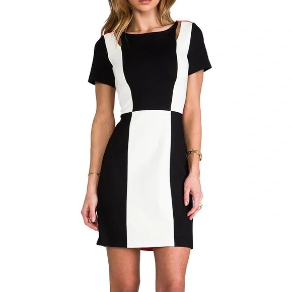 Rebecca Minkoff Crystal Colorblock Dress