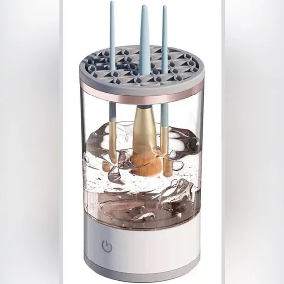Automatic Electric Makeup Brush Cleaner Portable USB Charging, Spinner Dryer