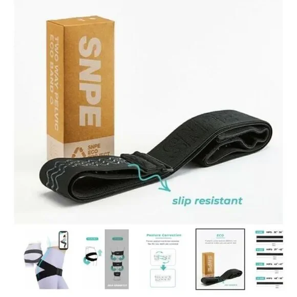SNPE Two Way Pelvic Belts. Posture Corrector for Women and Men.