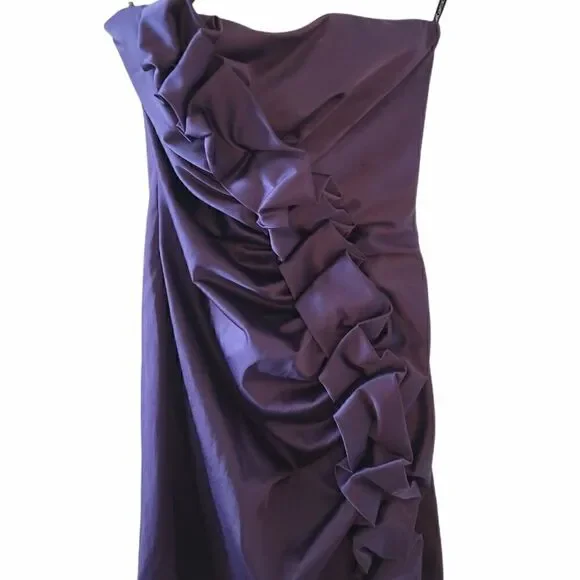Vintage Gunne Sax 2 by Jessica McClintock Strapless 80's Dress