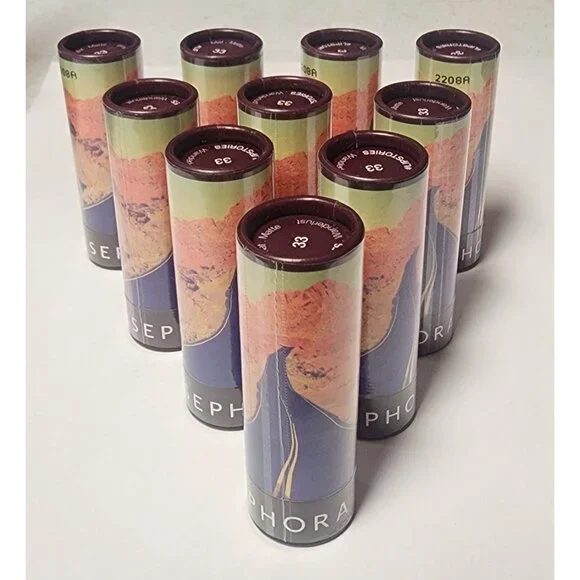 10x Sephora Collection LIPSTORIES 33 Wanderlust Matte Sealed WHOLESALE