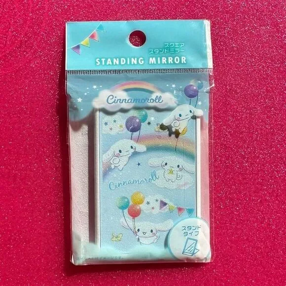 NWT Rare Sanrio Cinnamoroll Small Compact Standing Mirror