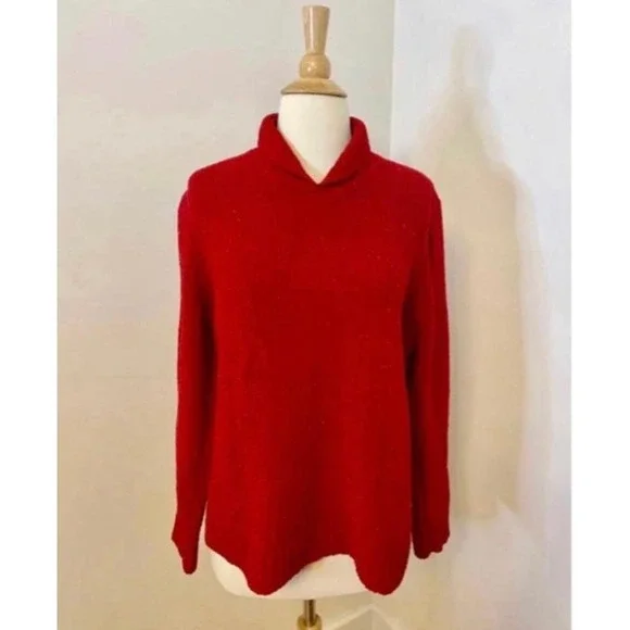 Basic‎ Editions Sparkly Red Sweater