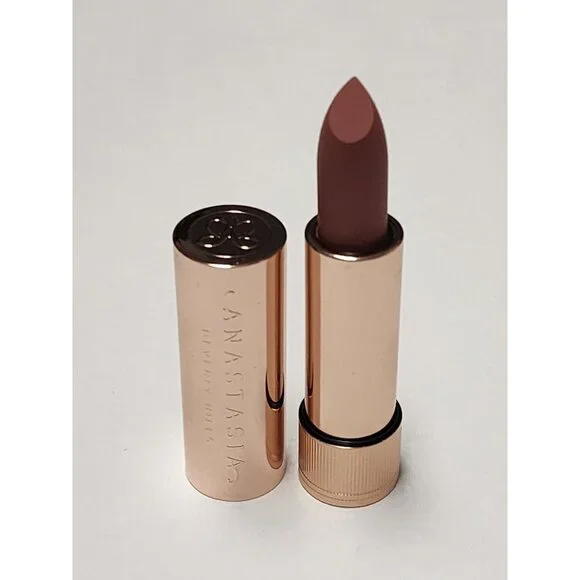 Anastasia Beverly Hills ABH Satin Lipstick Peach Amber No Box