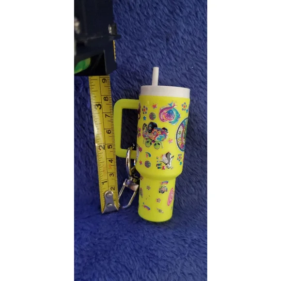 Starbucks Yellow Multi-color Tumbler Keychain