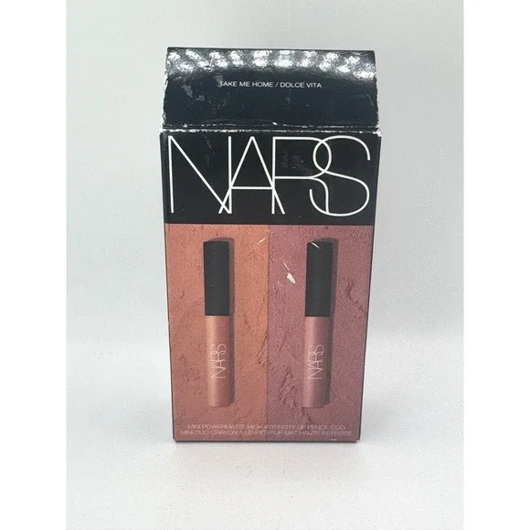 NARS Mini Powermatte High Intensity Lip Pencil Duo NEW