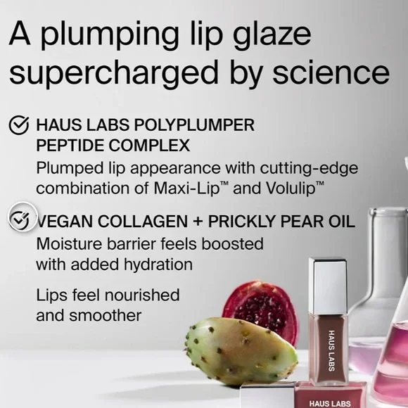 HAUS LABS BY LADY GAGA PhD Hybrid Lip Glaze Plumping Glaze
