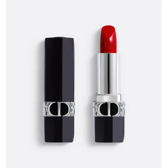 NWOB DIOR Rouge Dior 999 Satin Balm Lipstick
