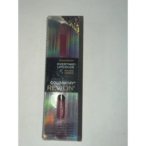 Revlon Colorstay Overtime Lipcolor PERENNIAL PLUM New/Sealed/Boxed Discontinued