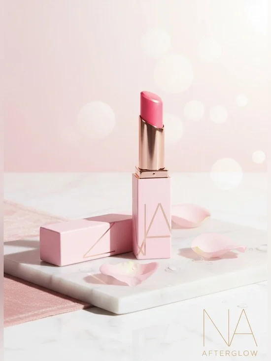 NARS Afterglow Lip Balm Orgasm 777 Mini 0.03 oz New Pink Hydrating Glow