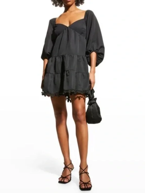 NWT Sachin & Babi Dress Everly Mini in Black