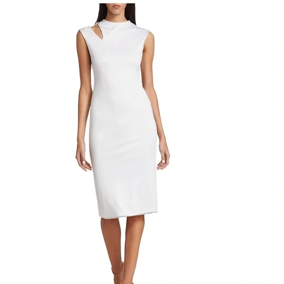 NWT $285 Alice + Olivia Delora Cutout Sheath Dress in size 6!