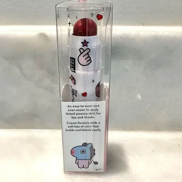 NWT The Creme Shop BT21 Lip+Cheek Chic Stick Tinted Essence Stick Moonwalk 8g