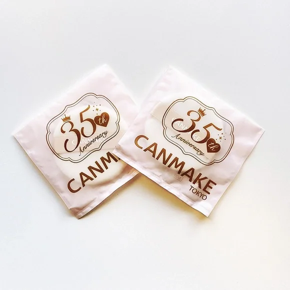 2 X CANMAKE JAPAN anniversary LIMITED EDTION POWDER PUFF 2.25