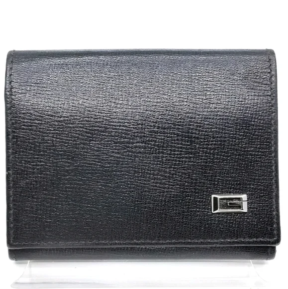 Gucci Card case  Black  Leather