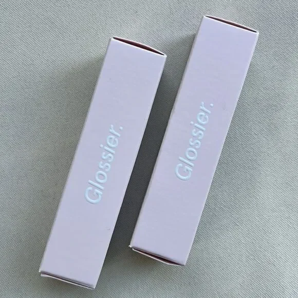 Glossier G Suit Soft Touch Lip Crème in Shift Color Two Pack
