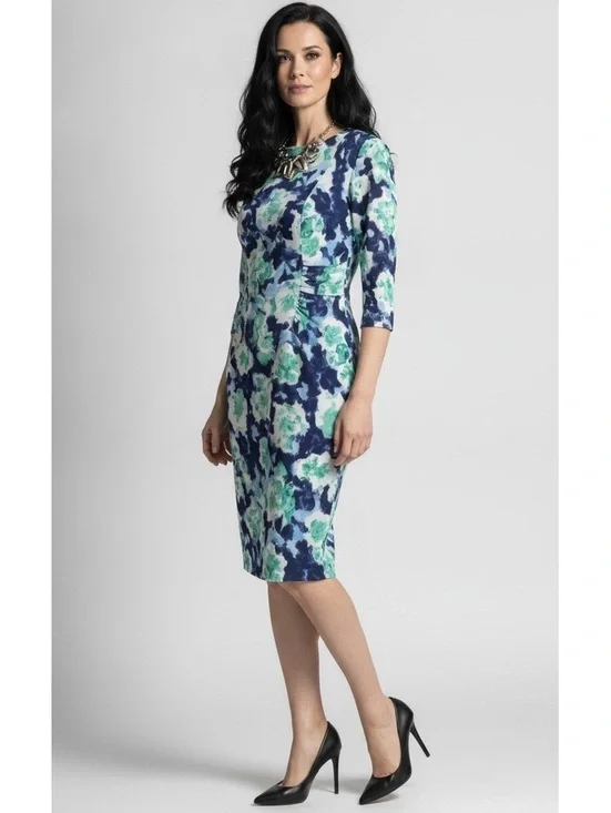 NWOT Whistles Silk Fitted Floral Dress, size 8