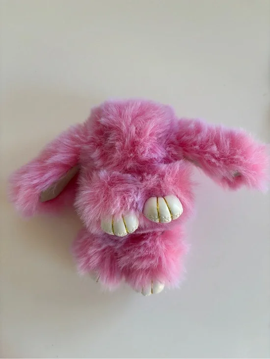 Bunny Lulu Super Soft Plush Pink Bunny Stuffed Animal Keychain