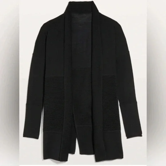 Lululemon Sit In Lotus Wrap Sweater Black Size Small